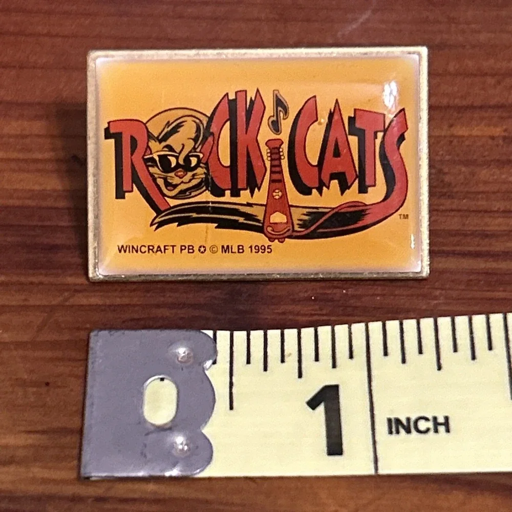 ROCK CATS New Britain 1995 Collector Pin Wincraft #66987